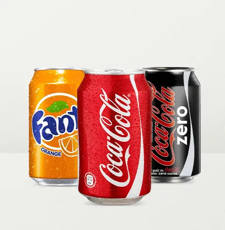 Coca / Coca Zero/ Fanta/Sprite